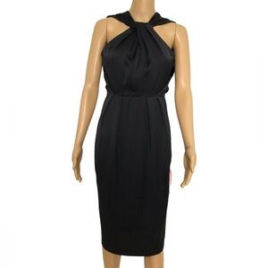 ASOS Black Midi Dress